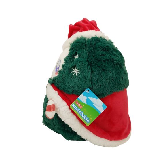 Squishable Mini Festive Reaper Plush Santa Hat Cape Candy Cane Stuffed Toy - Picture 2 of 12